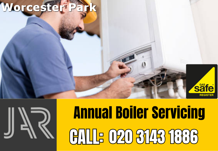 annual boiler servicing Worcester Park