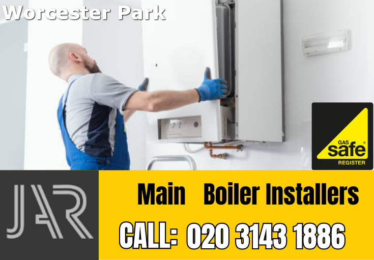 Main boiler installation Worcester Park