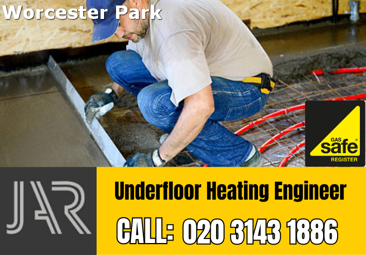 underfloor heating Worcester Park